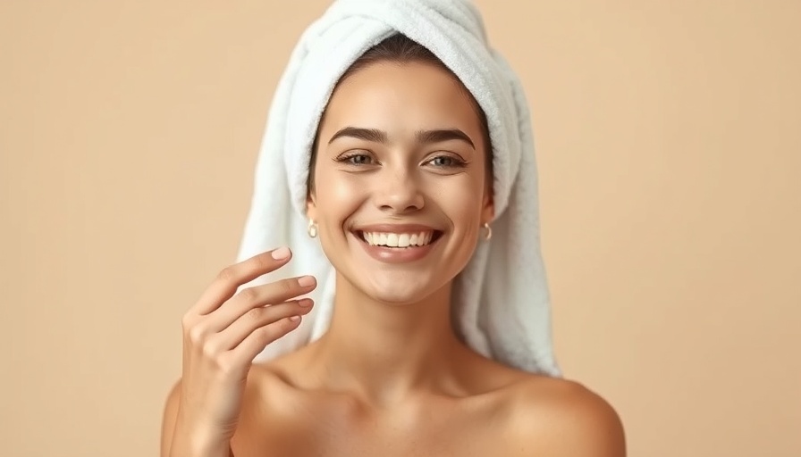 Young woman applying moisturizer for youthful skincare.