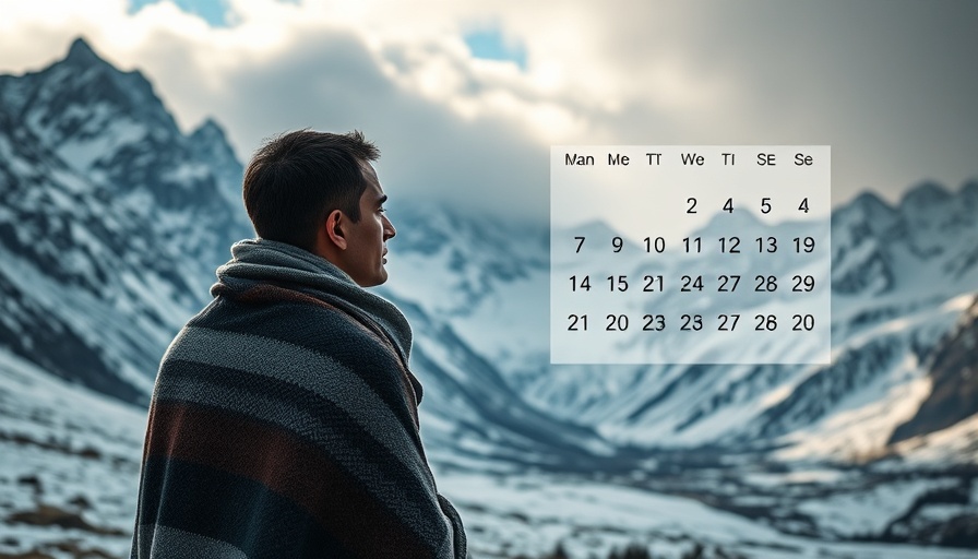 Serene mountain scene symbolizing spiritual well-being, introspective journey.