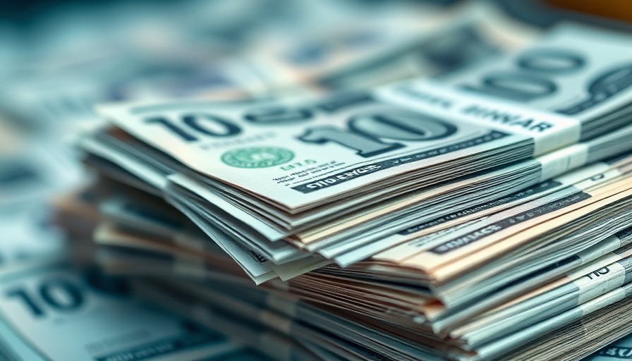 Intricate banknotes close-up symbolizing fintech IPO.