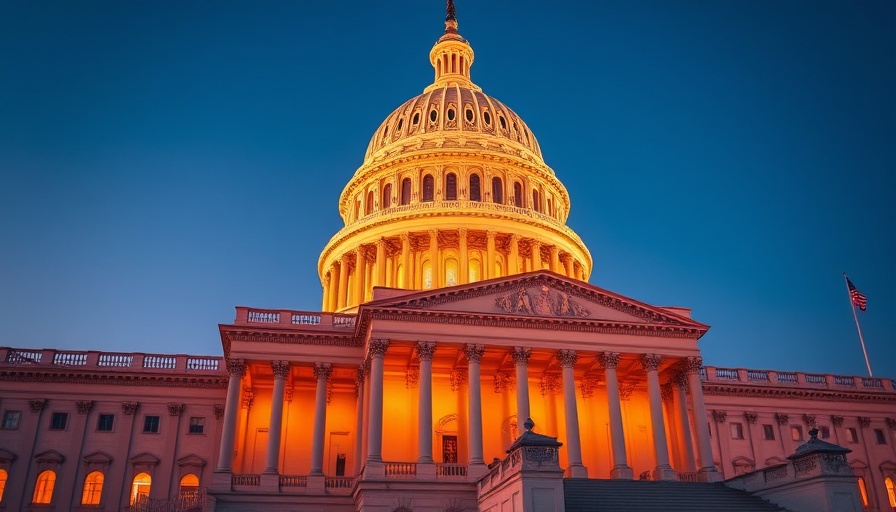 Capitol building at sunset, symbolizing healthcare reforms.