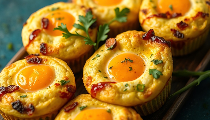 Egg muffins with vibrant vegetables, no-waste recipe.