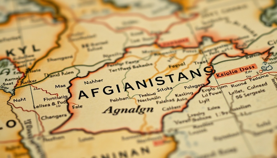 Close-up map of Afghanistan related to SAS allegations.