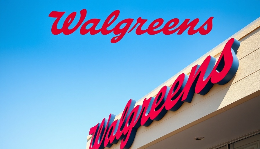 Walgreens store sign under clear blue sky, Walgreens turnaround