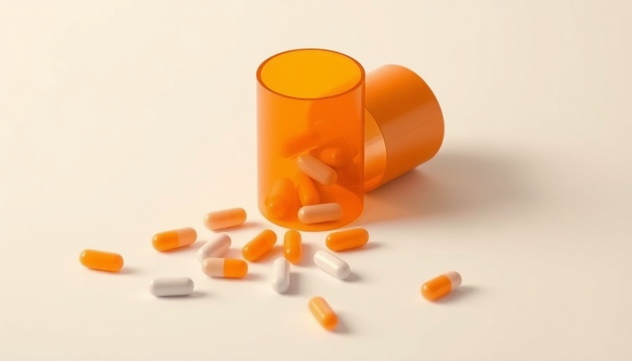 Mimio Biomimetic capsules in an elegant orange container.