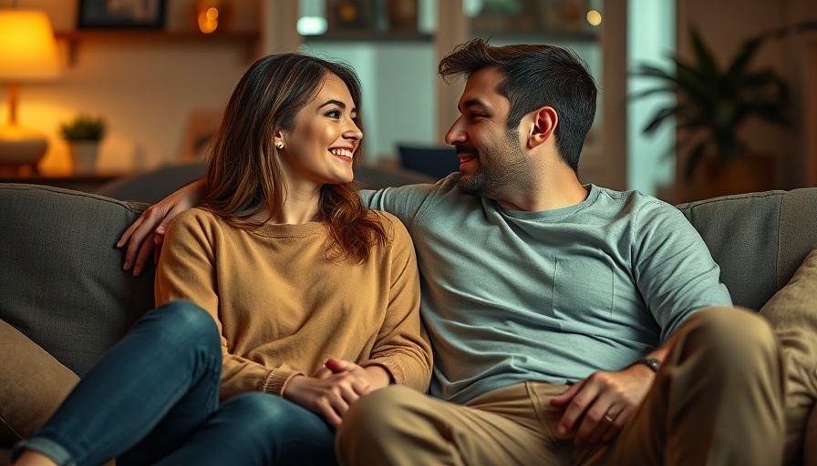 Taurus compatibility, couple relaxing indoors with intimate atmosphere.