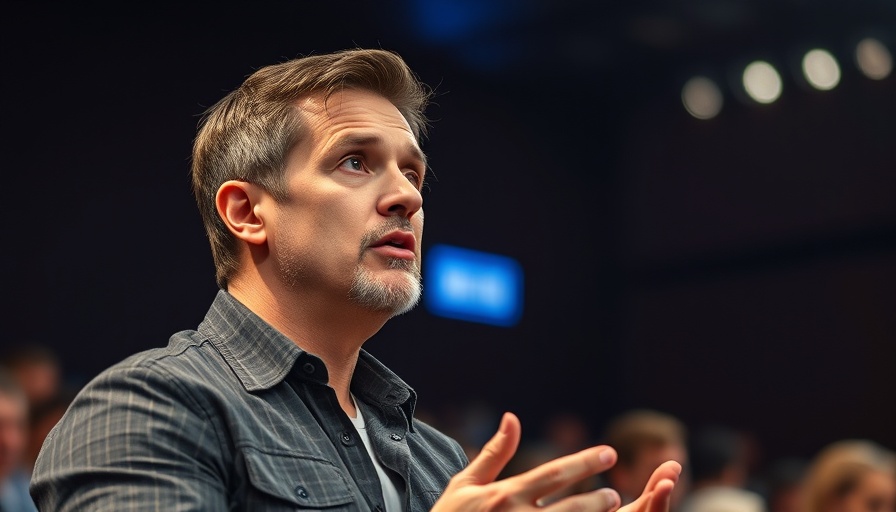 Tech conference speaker discusses Stargate investment insights.