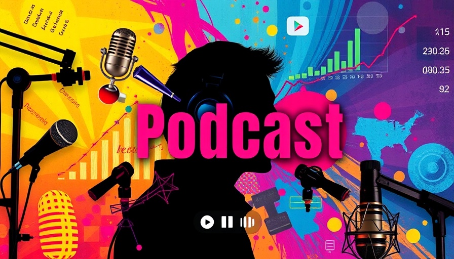 Graphic podcast theme discussing vaccine exemptions