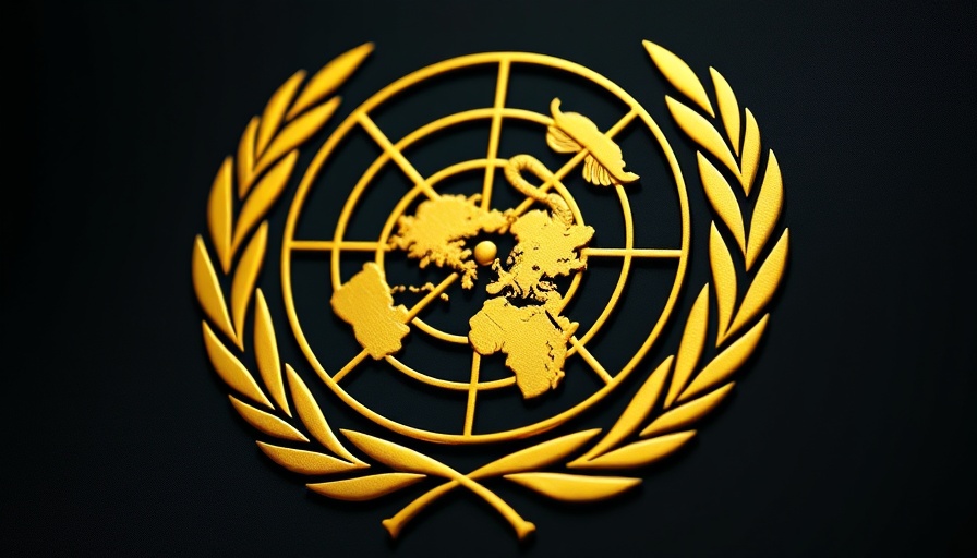 WHO emblem with world map and serpent rod