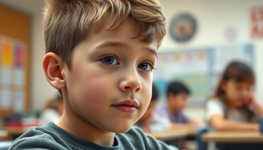 Student using CGM device at school, diabetes management