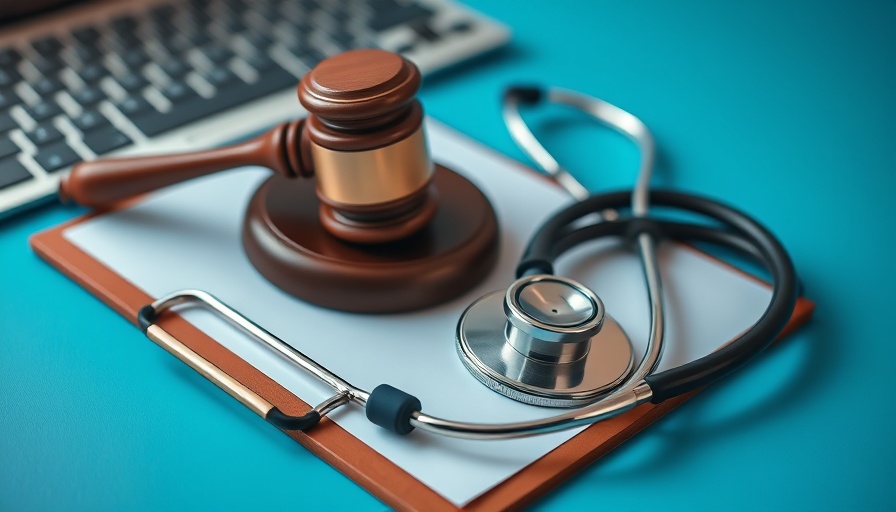 Gavel and stethoscope on clipboard representing gender-affirming care.