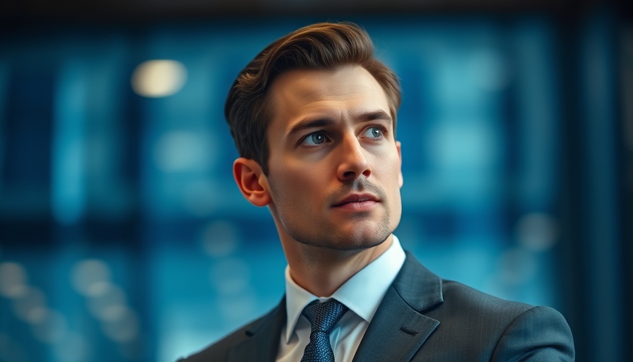 Confident man in suit, poised expression, multipolar foreign policy concept.