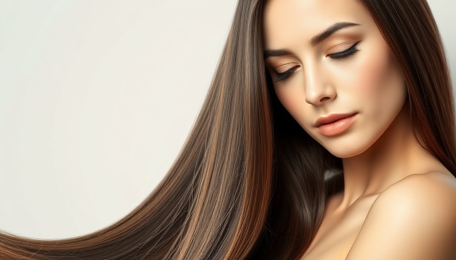 Woman with silky hair after Bondi Boost Bounce Brush treatment.