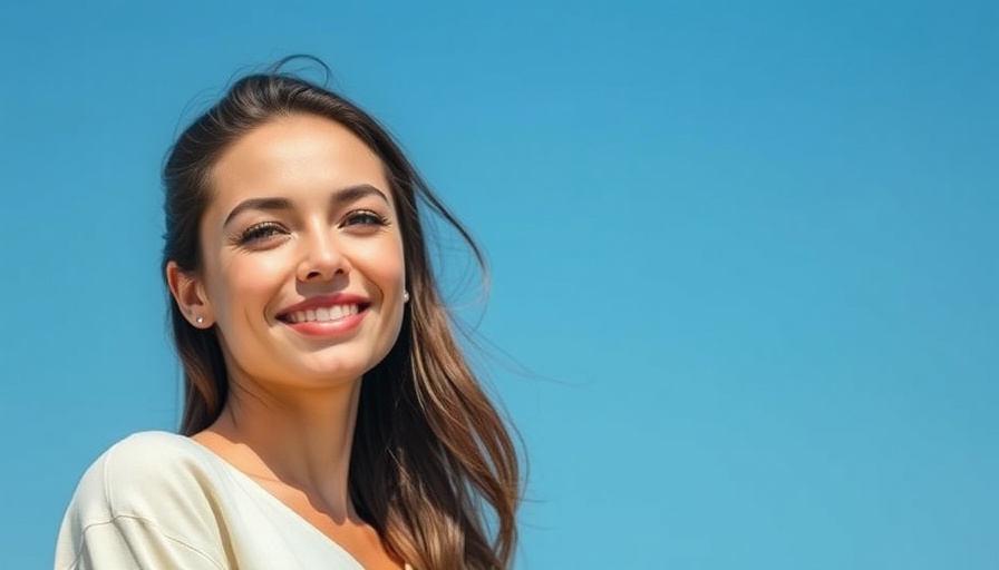 Confident woman outdoors embracing hope vs. mindfulness.