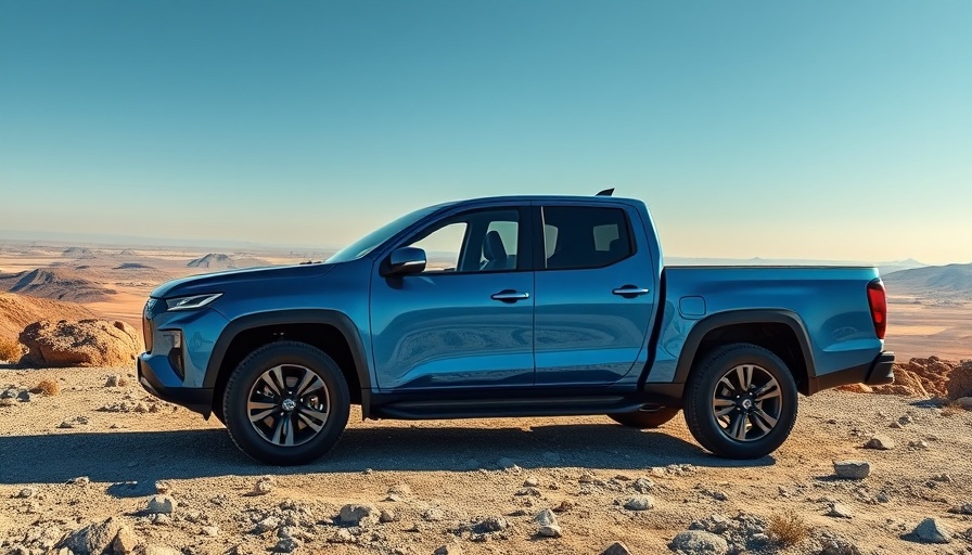 Electric truck highlighting Rivian profitability and government policies.