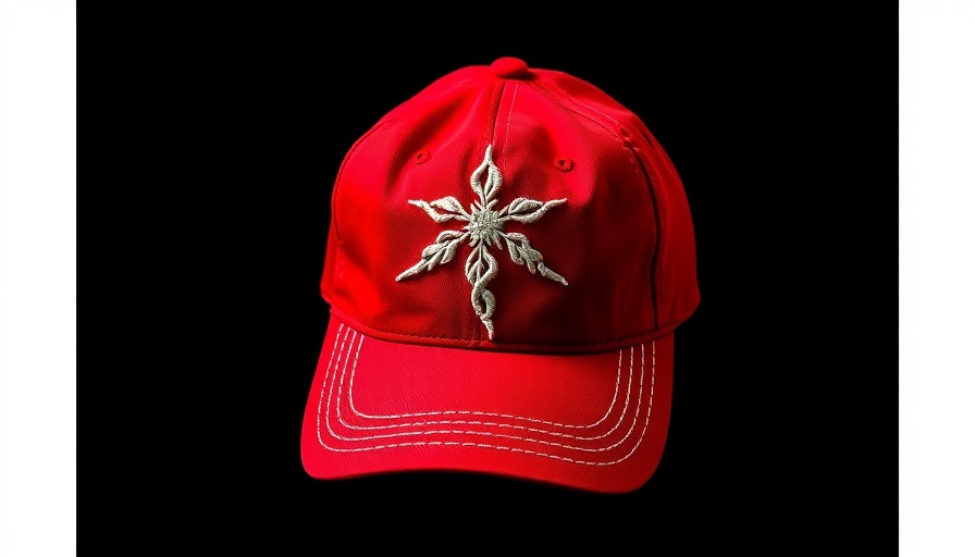 Red cap with 'MAKE AMERICA GREAT AGAIN' text, dramatic focus.