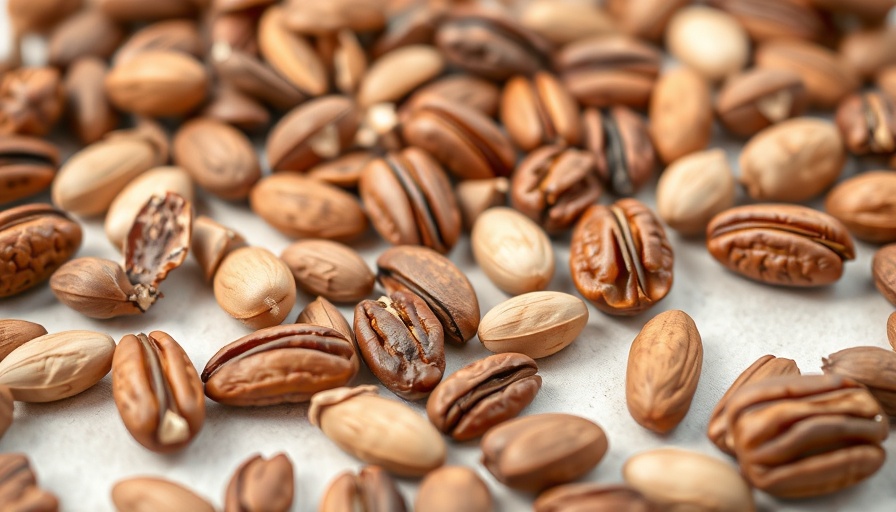 Assorted nuts for Snack Swap for Metabolic Health.