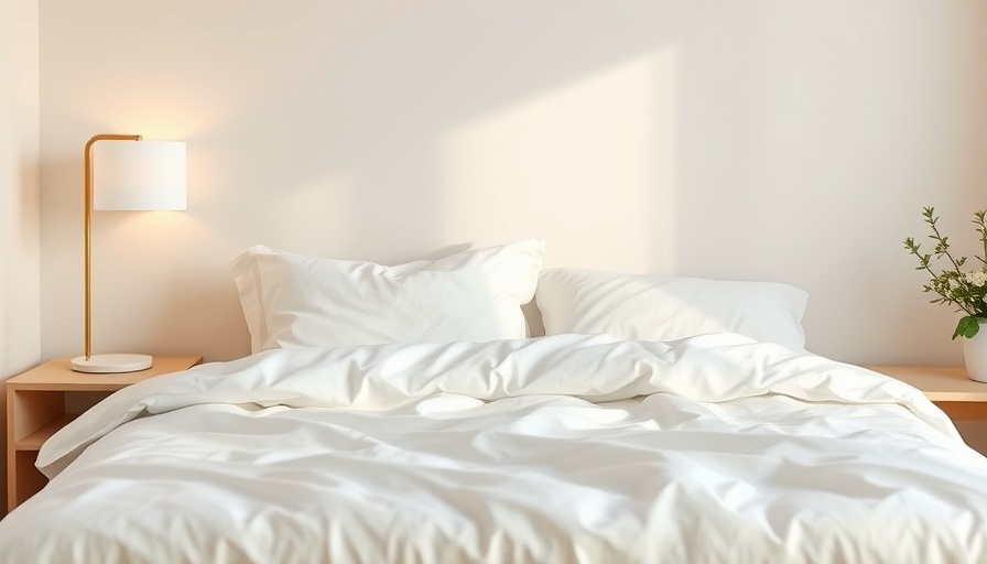 Minimalist bedroom setup demonstrating 'How to Train as a Night Owl to Wake Up Early.'
