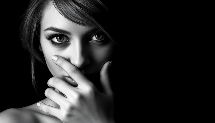 Stylized monochrome portrait with green overlay, digital artwork.