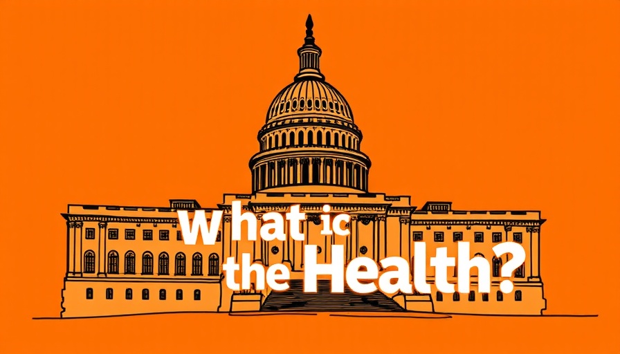 Illustration of US Capitol with text 'What the Health?' discussing House GOP Medicaid cuts.
