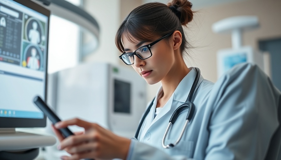 Health AI model card registry interface in use