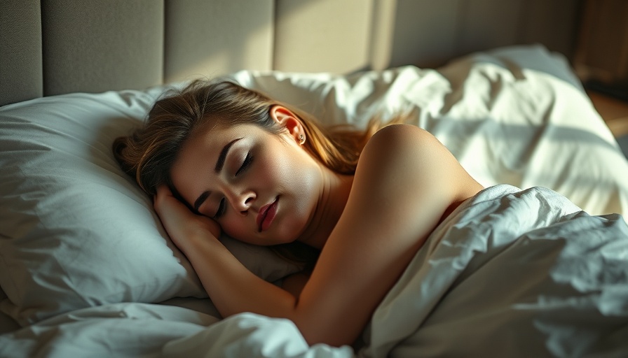 Genetic influence on sleep disorders concept with peaceful woman resting.