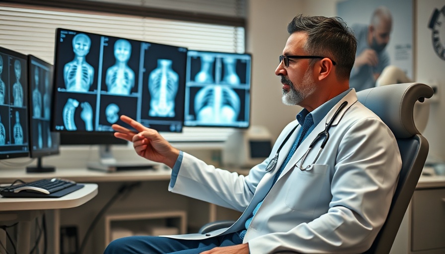 Licensed doctor reviewing X-rays, focusing on licensing rules for foreign-trained physicians.