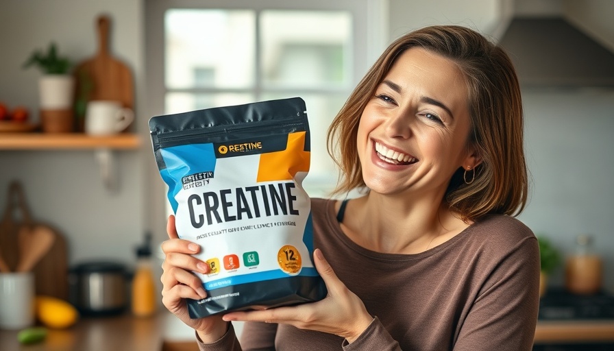 Celebrating creatine benefits for women with a smile.