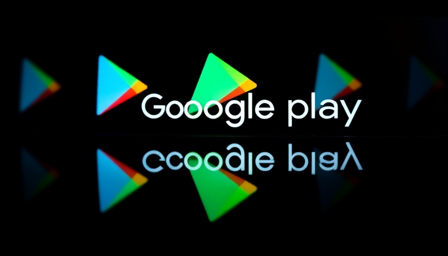 Mirrored Google Play logo for widget discovery update.