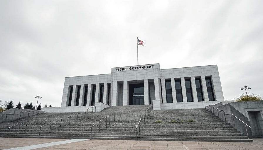 Department of Health building related to Trump administration Medicaid cuts.