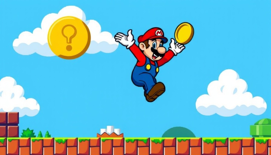 Benchmarking AI with Super Mario in a classic pixel art scene.