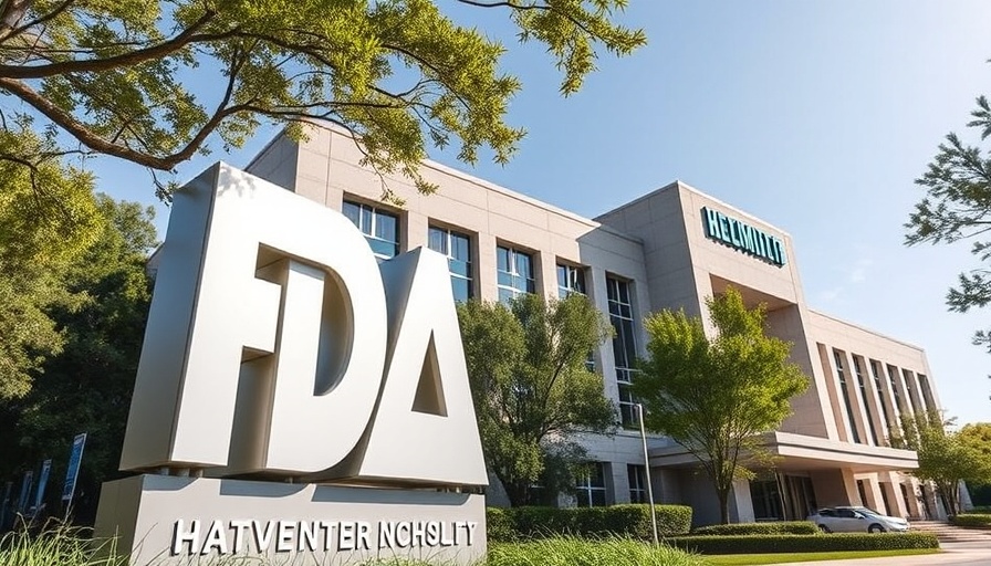 FDA building under clear skies, highlighting budget influence.
