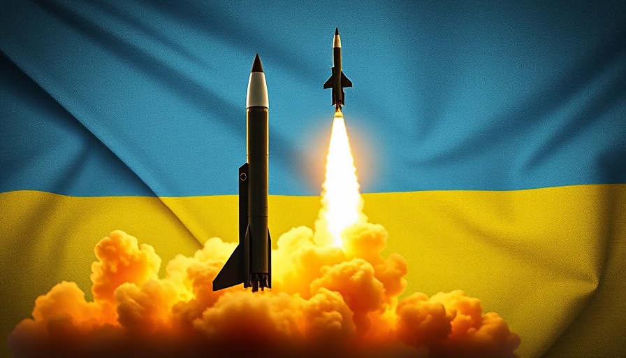 Trump pauses military aid to Ukraine: missiles launch over Ukrainian flag.