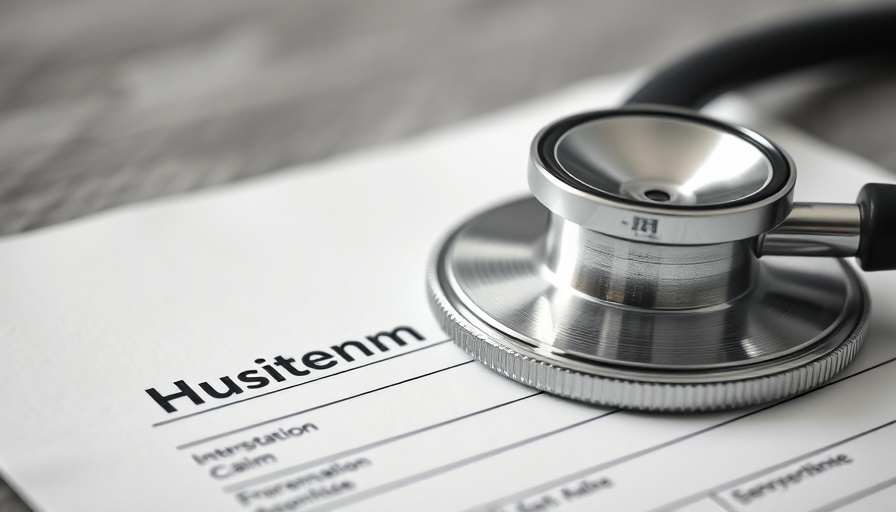 Close-up of stethoscope on health insurance form for ACA subsidies information.
