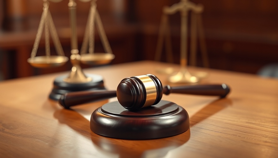 Corporate Transparency Act chaos symbolized by gavel and scales.