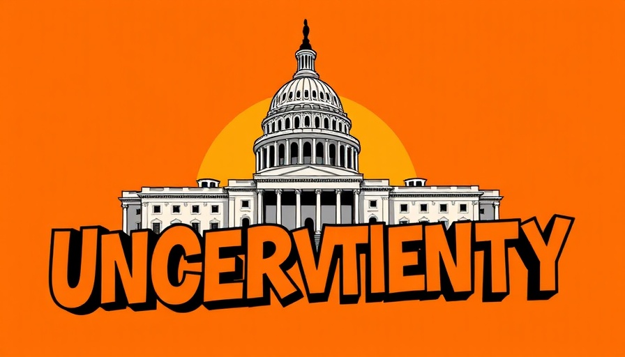 Illustration of U.S. Capitol with 'What the Health' text, Federal Health Agencies Under Uncertainty theme.