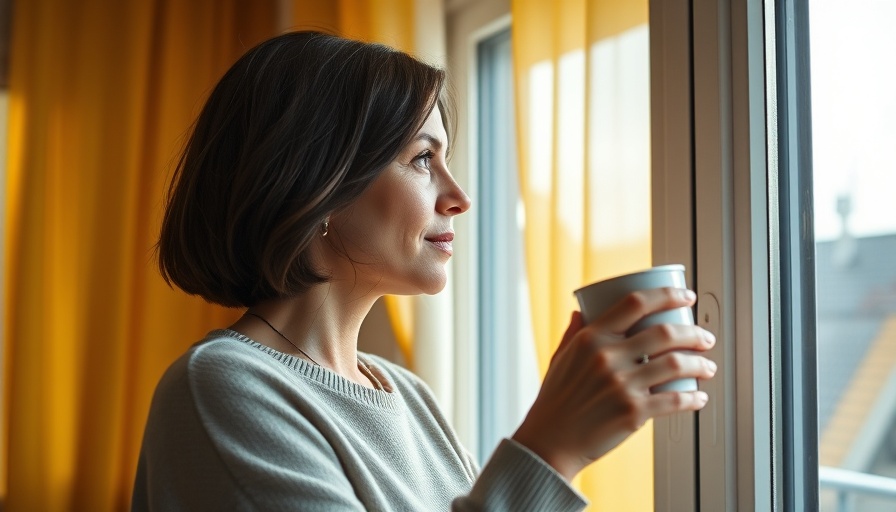 Thoughtful woman with coffee exploring how caffeine affects the body.
