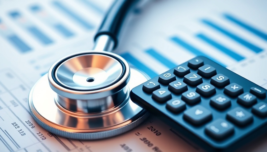 Stethoscope and calculator on medical documents, symbolizing California Medicaid overrun.