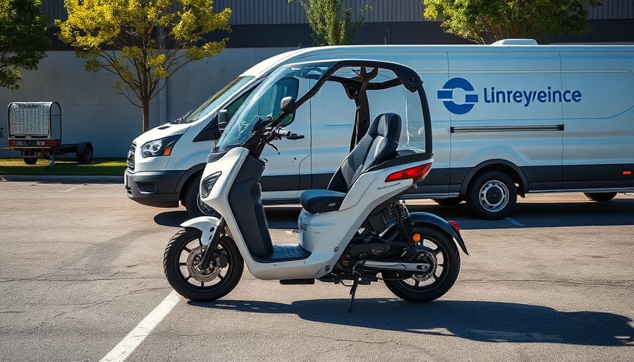 Rad Power Bikes electric tricycle and service van