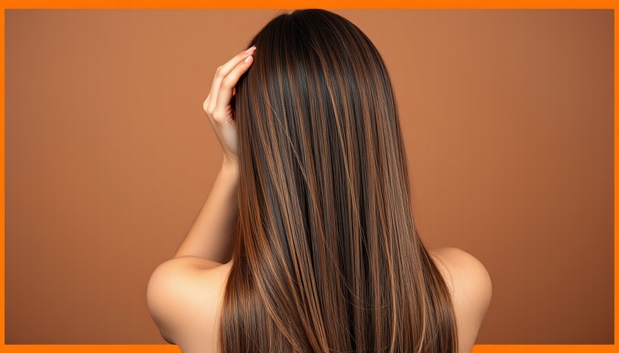 Young woman showcasing healthy long hair, related to exosome therapy for hair growth.
