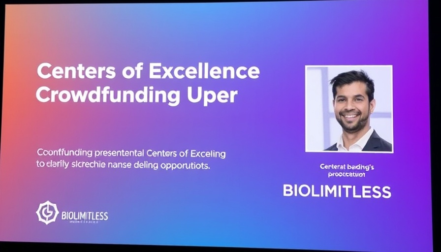 BioLimitless investment opportunity presentation slide.