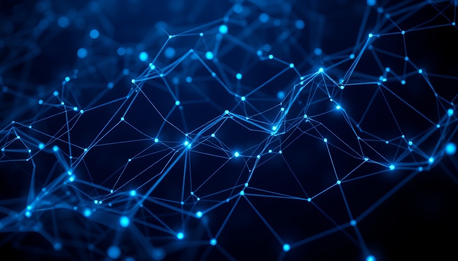 Abstract digital network representing 2024 HIPAA Security Rule Amendments.