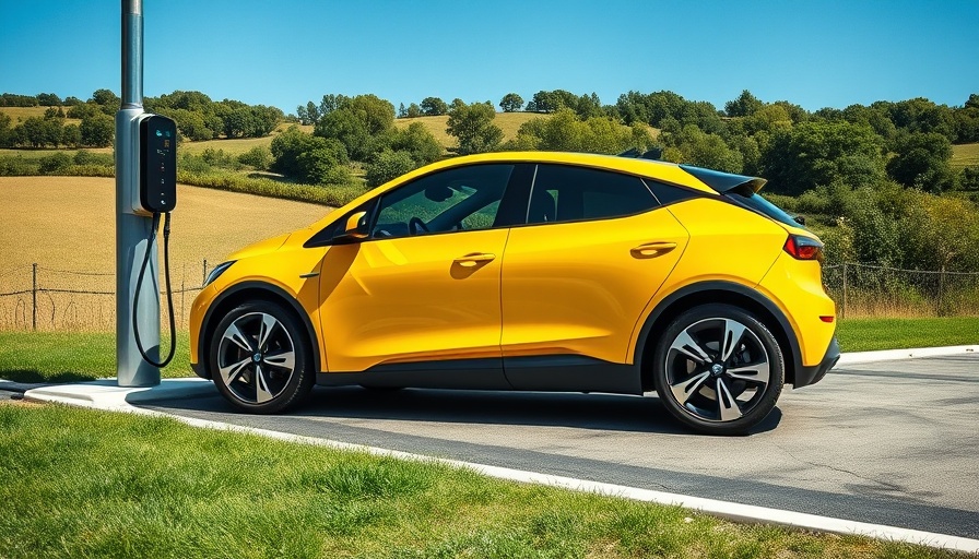 Electric cars charging to reduce UK Carbon Emissions