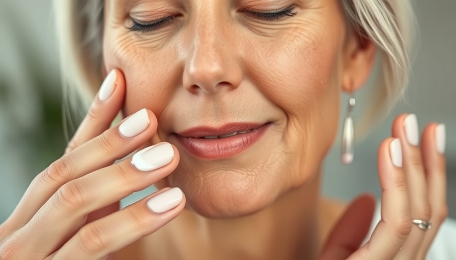 Woman applying cream, focusing on underrated ingredients for smoothing wrinkles.