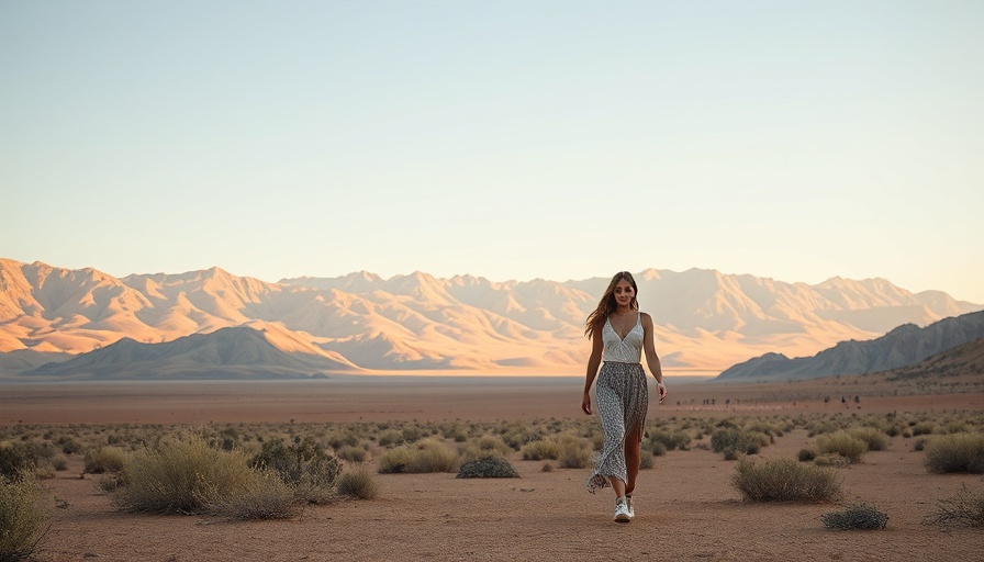 Aries Season Insights 2025: Woman in desert valley