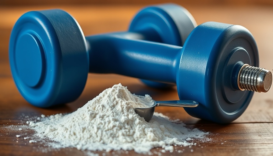 Creatine supplement and dumbbell for brain boost in sleep-deprived