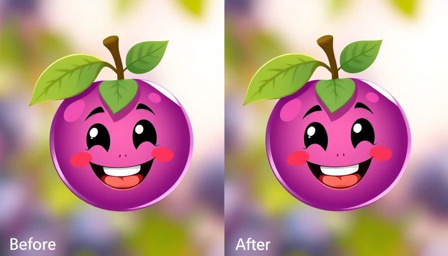 Pruna AI model optimization framework comparison with cheerful cartoon plum.