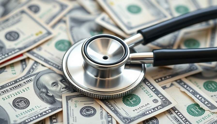Stethoscope on dollar bills symbolizing Veradigm financial results.