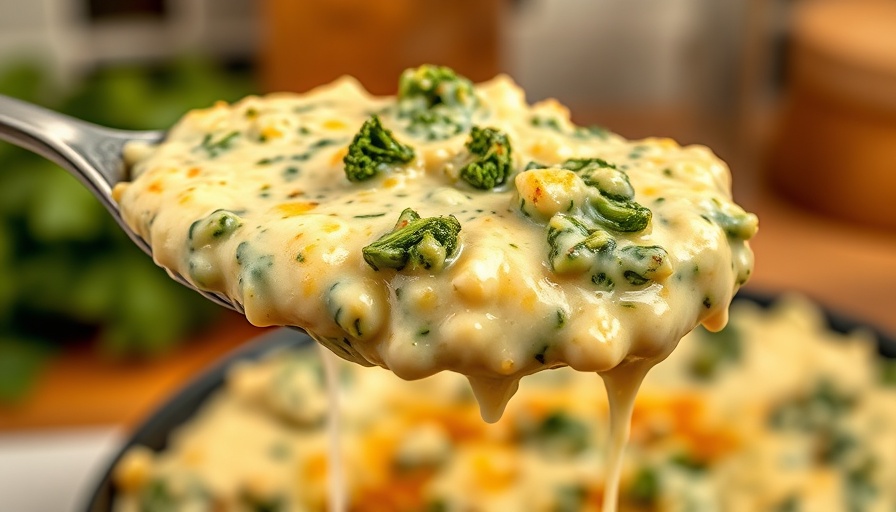 Cheesy kale artichoke dip recipe, gooey and delicious.
