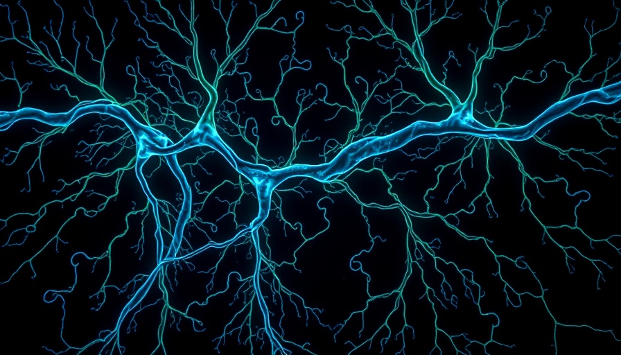 Intricate lymphatic vessels jigsaw puzzle pattern in a medical diagram.