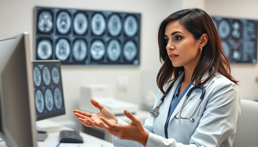Doctor discussing brain scans to reduce dementia risk with vitamin D.